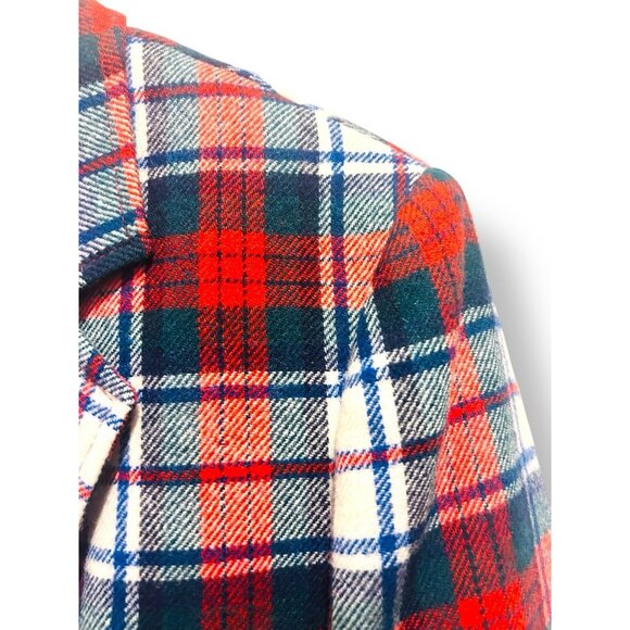 Pendleton Jacket Womens M Authentic Maclennan Scottish Tartan Plaid Wool Blazer - Picture 3 of 16